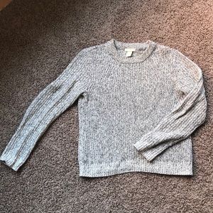 Cable-knit sweater